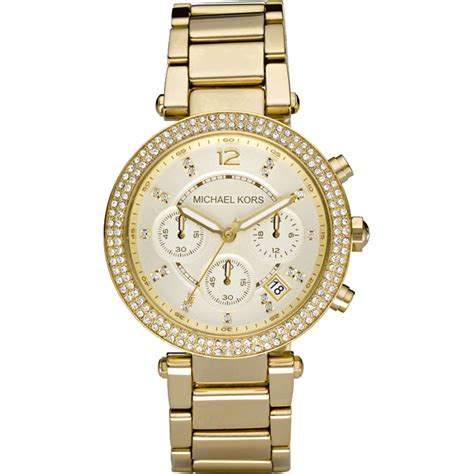 michael kors orange parker watch|michael kors parker mk5354.